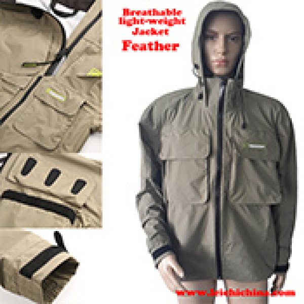 Breathable light weight jacket Feather