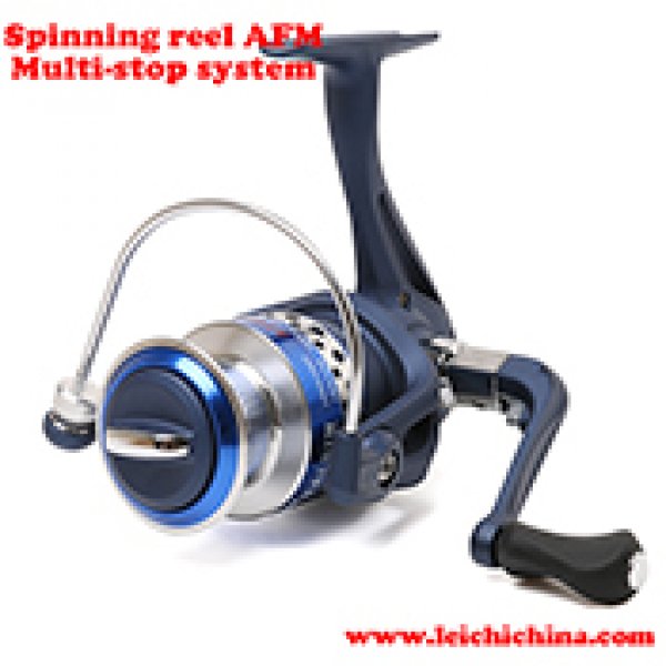 multi-stop system spinning reel AFM