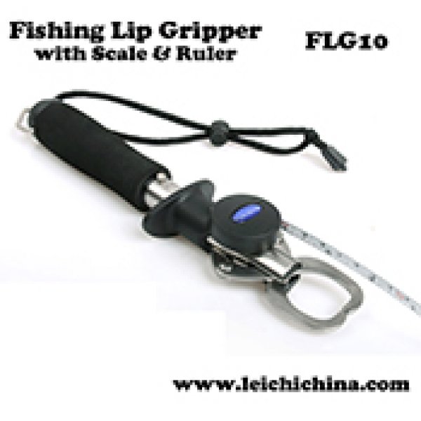FLG-10 Stainless Steel fishing lip Grip with scale and ruler