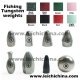 tungsten fishing weights