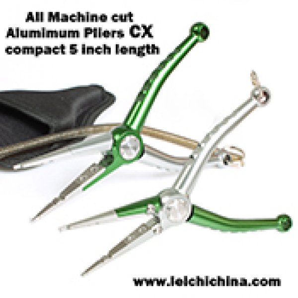 compact all machine cut 5 inch fishing pliers