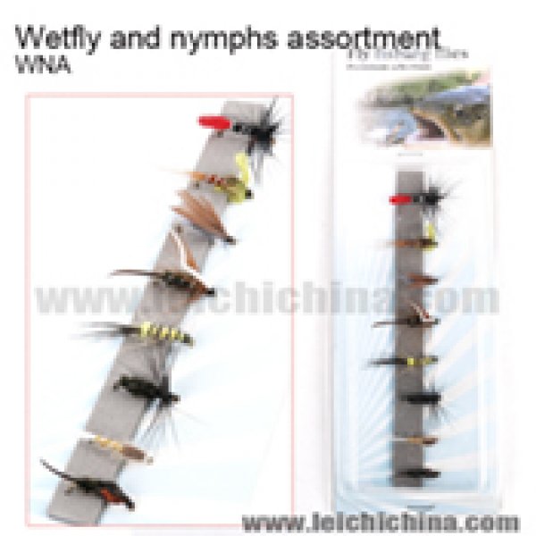 Wetfly and nymphs assortment WNA