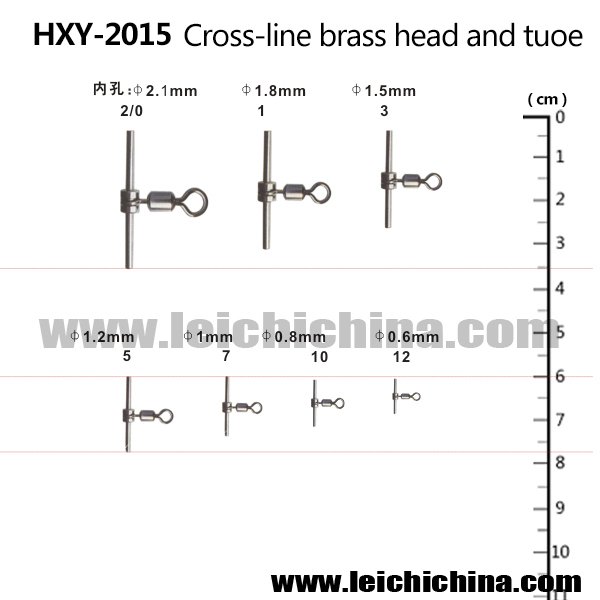 2015 Cross-line brass head and tuoe