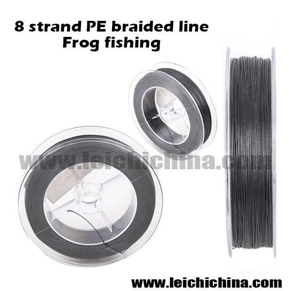 8 strand PE braided line Frog fishing