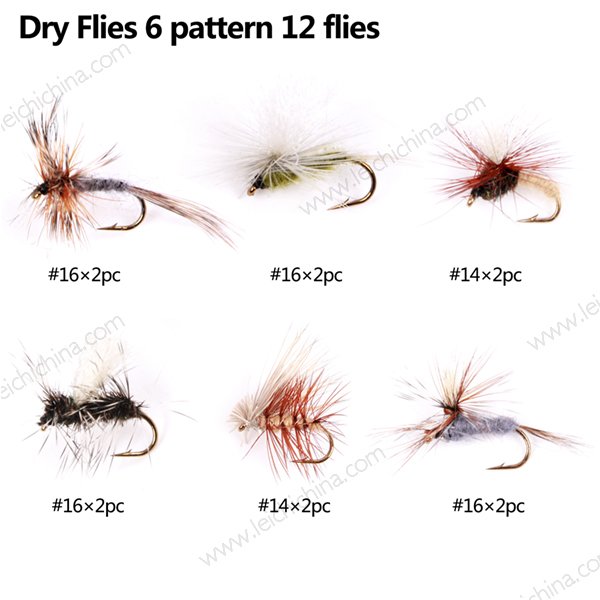 Dry Flies Selection