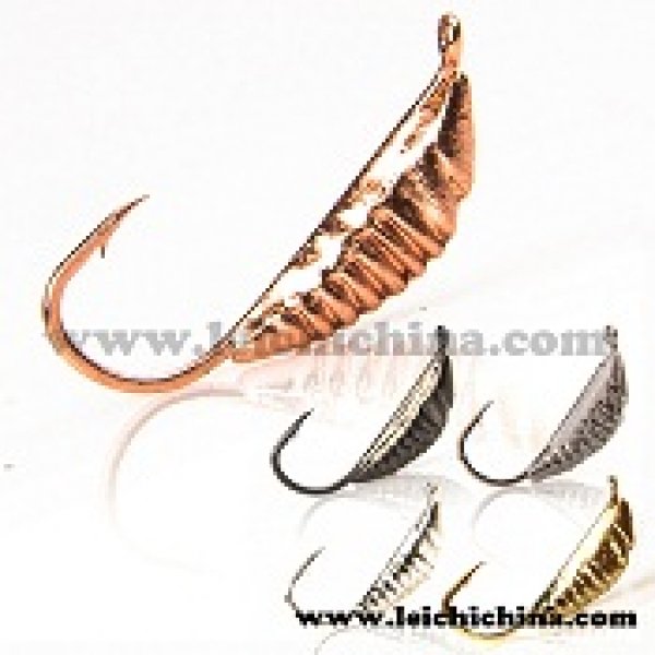 Tungsten ice fishing jig Tiny Catepillar