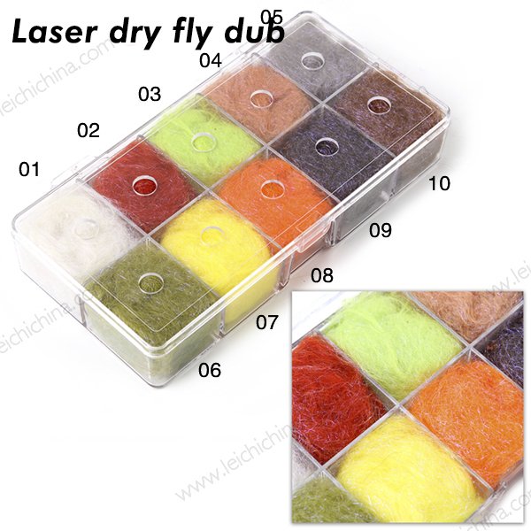 laser dry fly dub