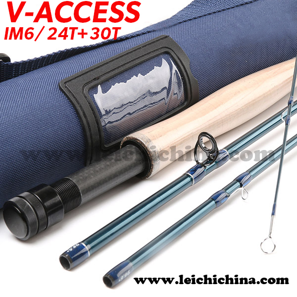 v ACCESS FLY FISHING ROD LEICHI