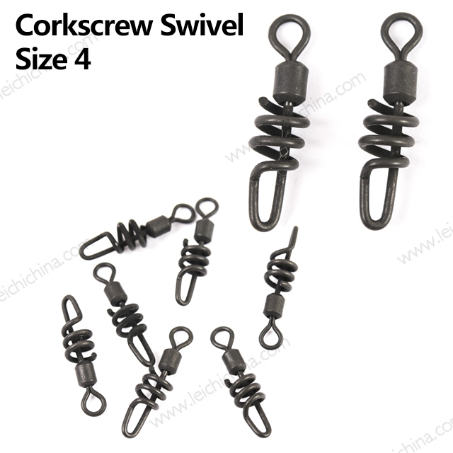 Corkscrew Swivel Size 4