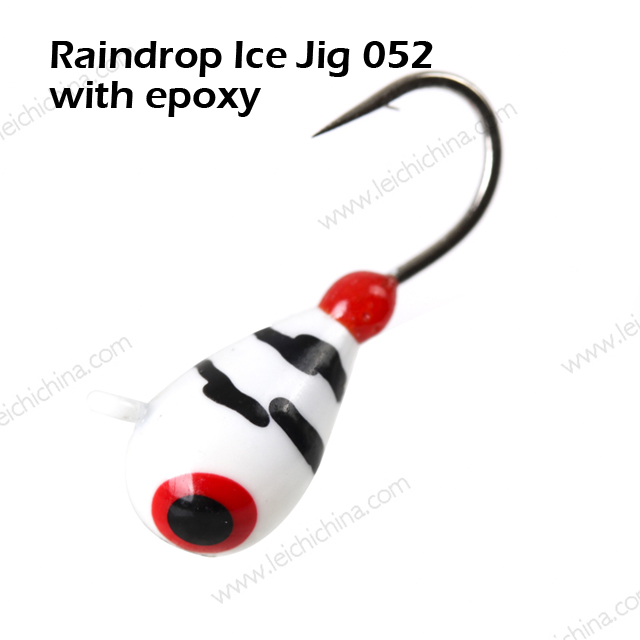 Raindrop Ice Jig 052 with epoxy