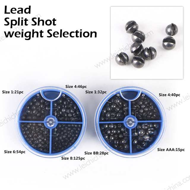 Lead Split Shot weight Selection