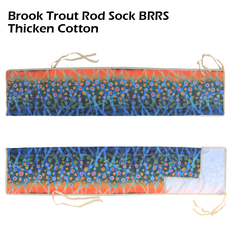 brook trout rod sock brrs