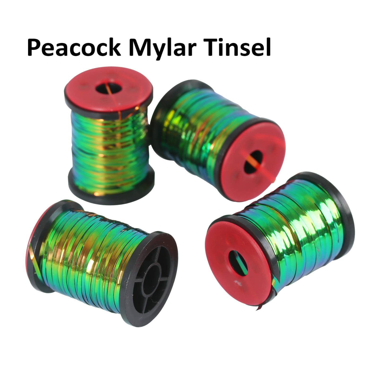 peacock mylar tinsel孔雀色彩箔线