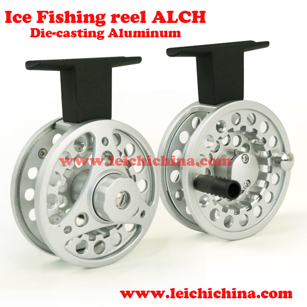 aluminum ice fishing reel