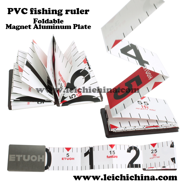 foldable PVC fishing ruler