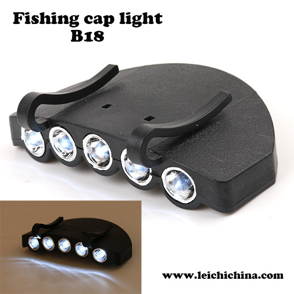 fishing cap light B18