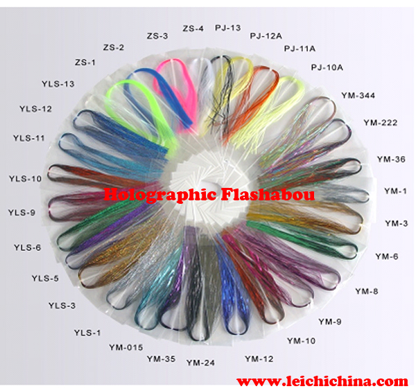 fly tying yarn Holographic Flashabou