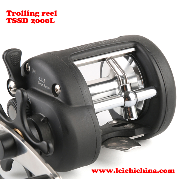 plastic lever drag trolling reel TSSD1