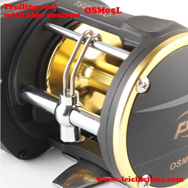 Saltwater line counter trolling reel OSM 05L3