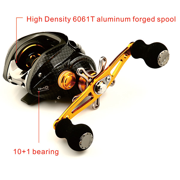 low profile bait casting fishing reel MX2001