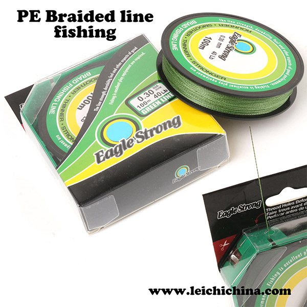 PE braided fishing line (smart package)