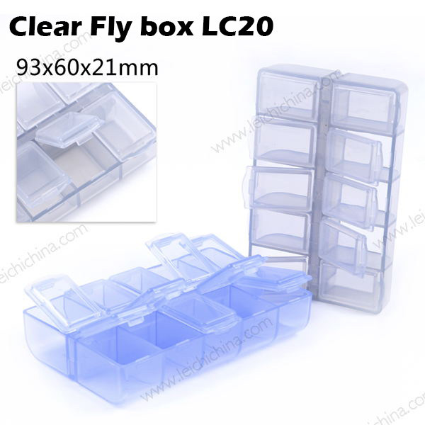 Clear fly box lc20